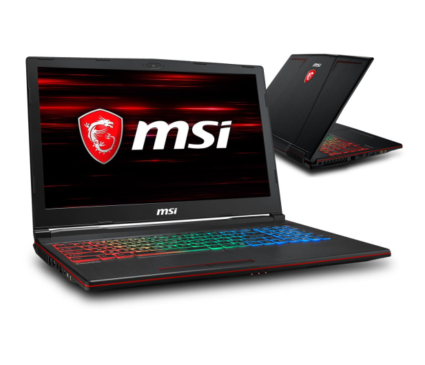 MSI GP63 i7-8750H/8GB/1TB GTX1060 - 422285 - zdjęcie